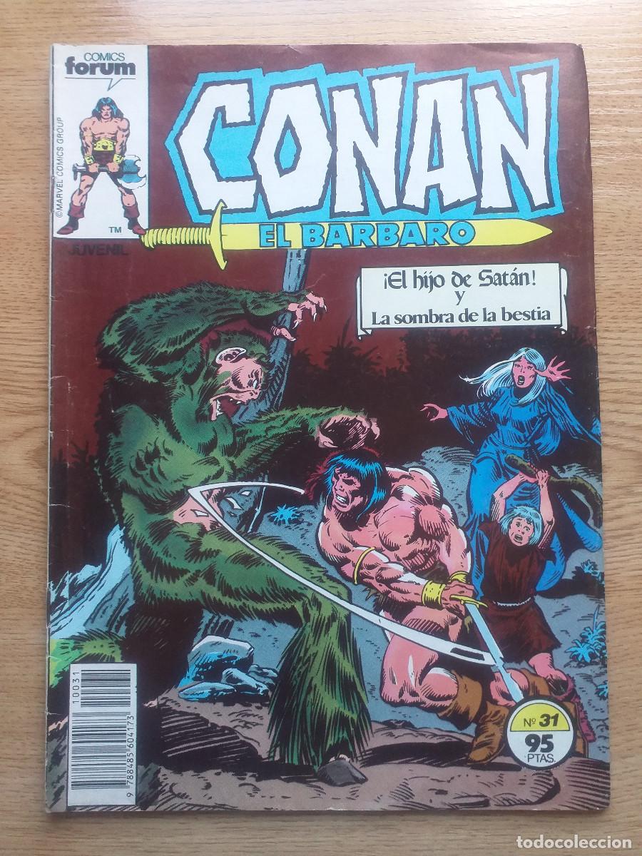 C&oacute;mics: CONAN EL B&Aacute;RBARO - VOL.1 - N&ordm; 31 - &iexcl;El hijo de Sat&aacute;n! y La sombra de la bestia - FORUM