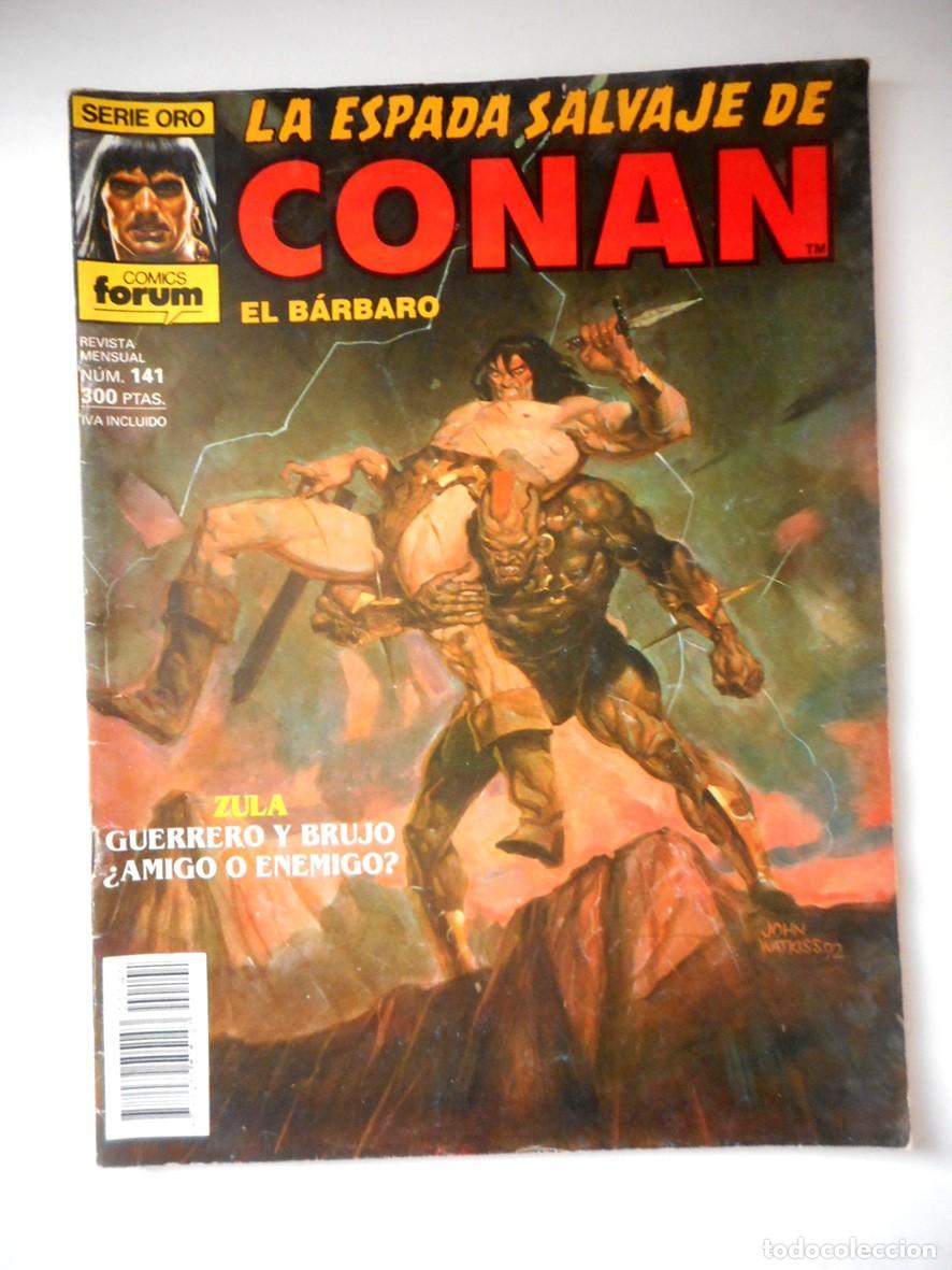 C&oacute;mics: LA ESPADA SALVAJE DE CONAN N&ordm;141 (FORUM-NOVIEMBRE 1993) -PRIMERA EDICI&Oacute;N-
