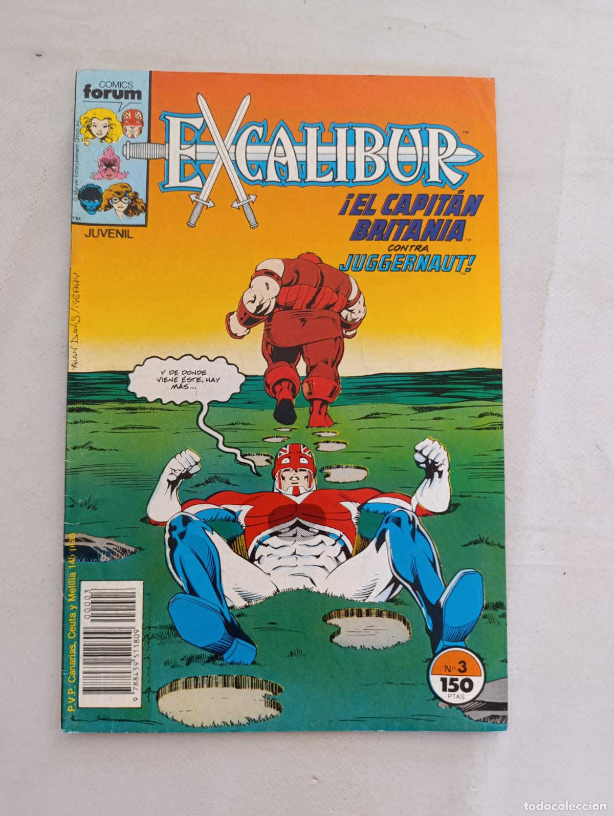 C&oacute;mics: EXCALIBUR N&ordm; 3 - FORUM (EA)