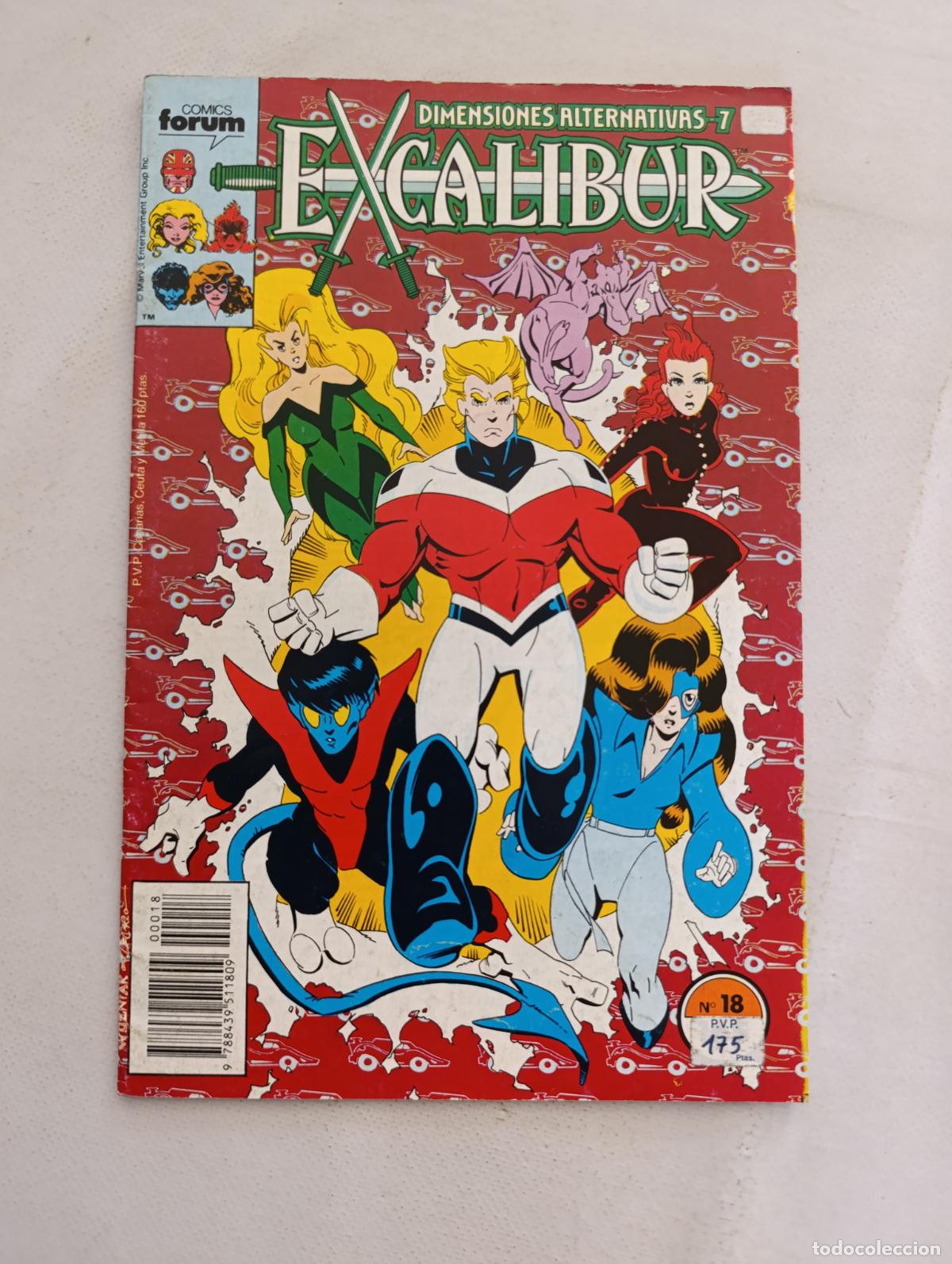 C&oacute;mics: EXCALIBUR N&ordm; 18 - FORUM (EA)