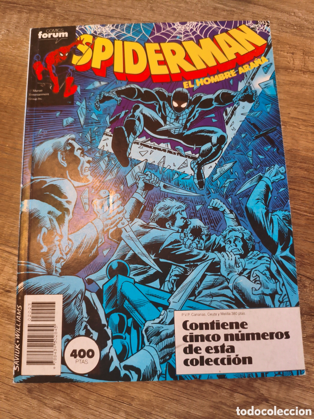C&oacute;mics: Retapado Spiderman volumen 1 forum n&uacute;meros 191, 192, 193, 194 y 195