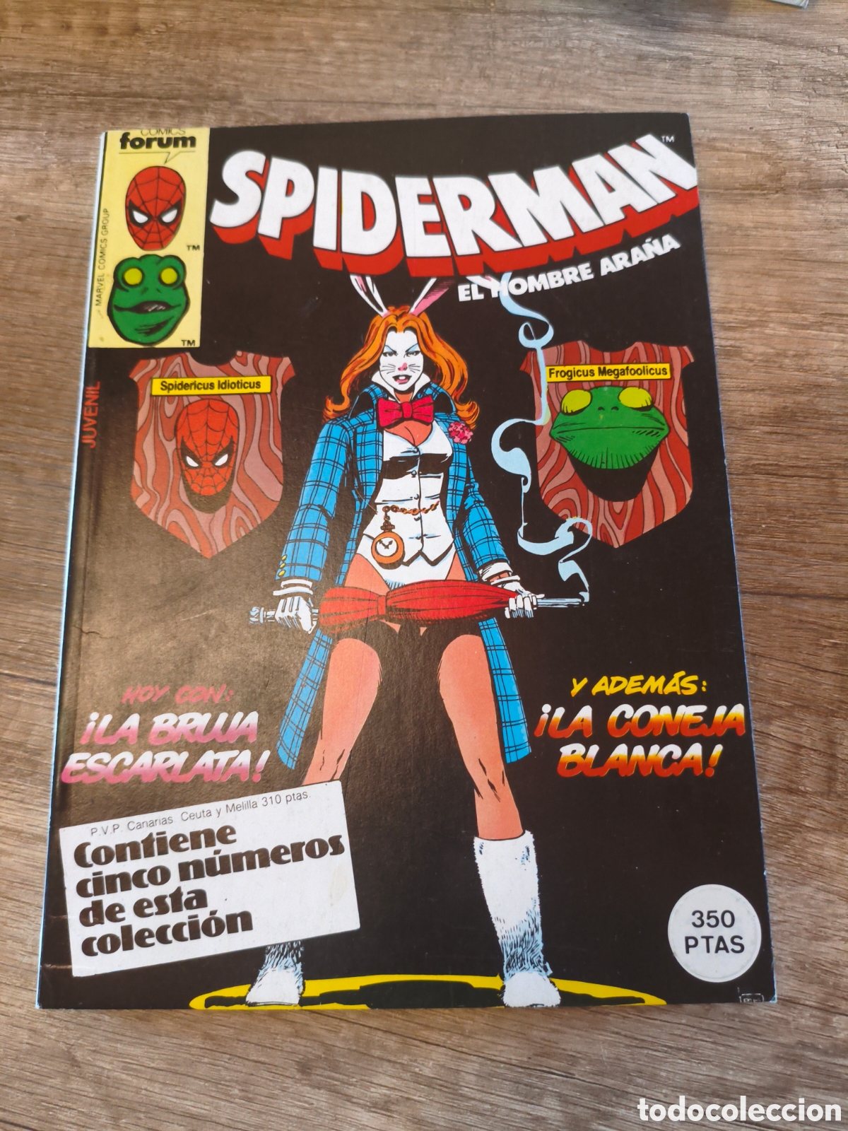 C&oacute;mics: Retapado Spiderman volumen 1 forum n&uacute;meros 86, 87, 88, 89 y 90