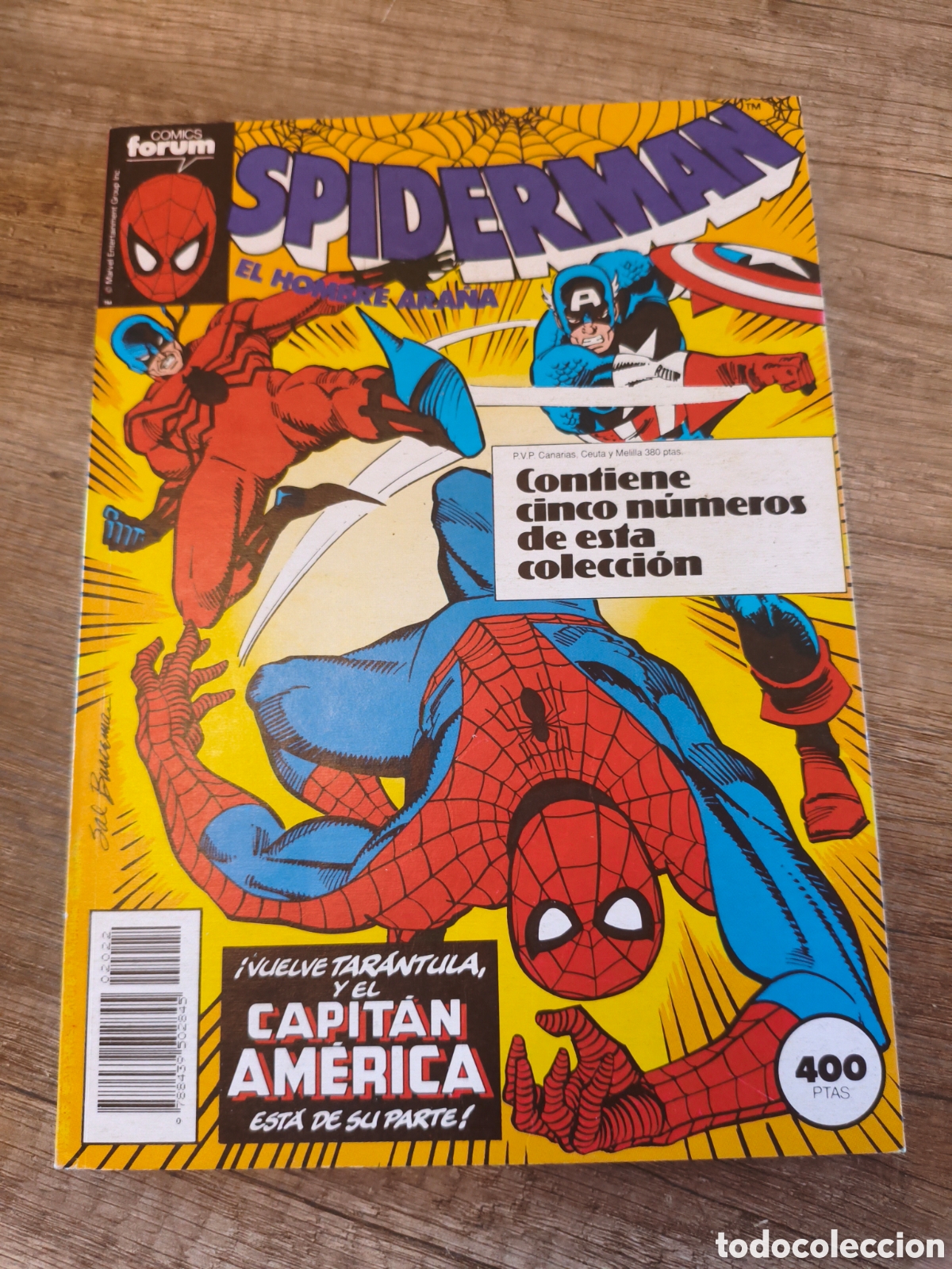 C&oacute;mics: Retapado Spiderman volumen 1 forum n&uacute;meros 186, 187, 188, 189 y 190