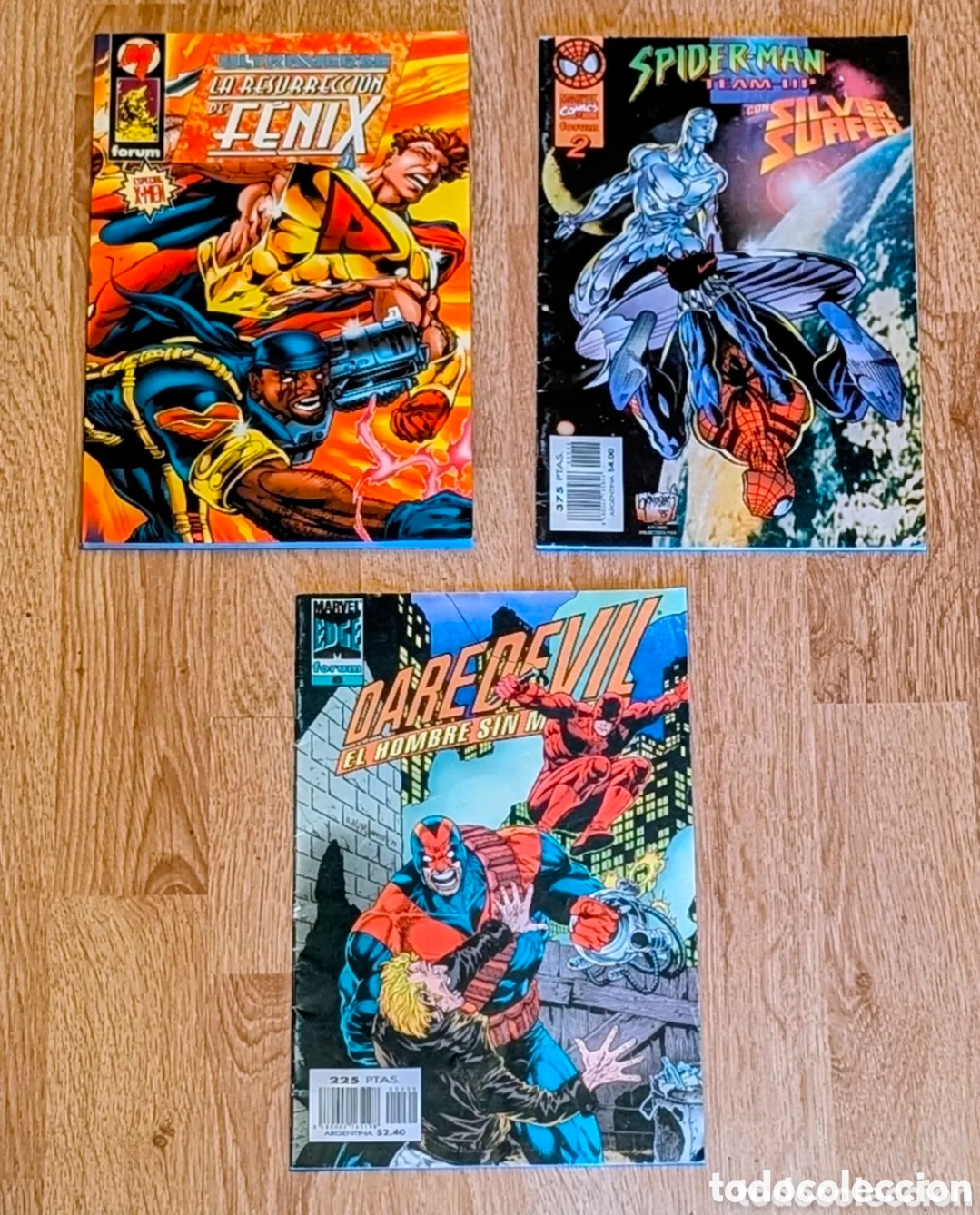 C&oacute;mics: Lote comics Forum. Marvel. Spiderman, Ultraverse, Daredevil. La Resurrecci&oacute;n de F&eacute;nix