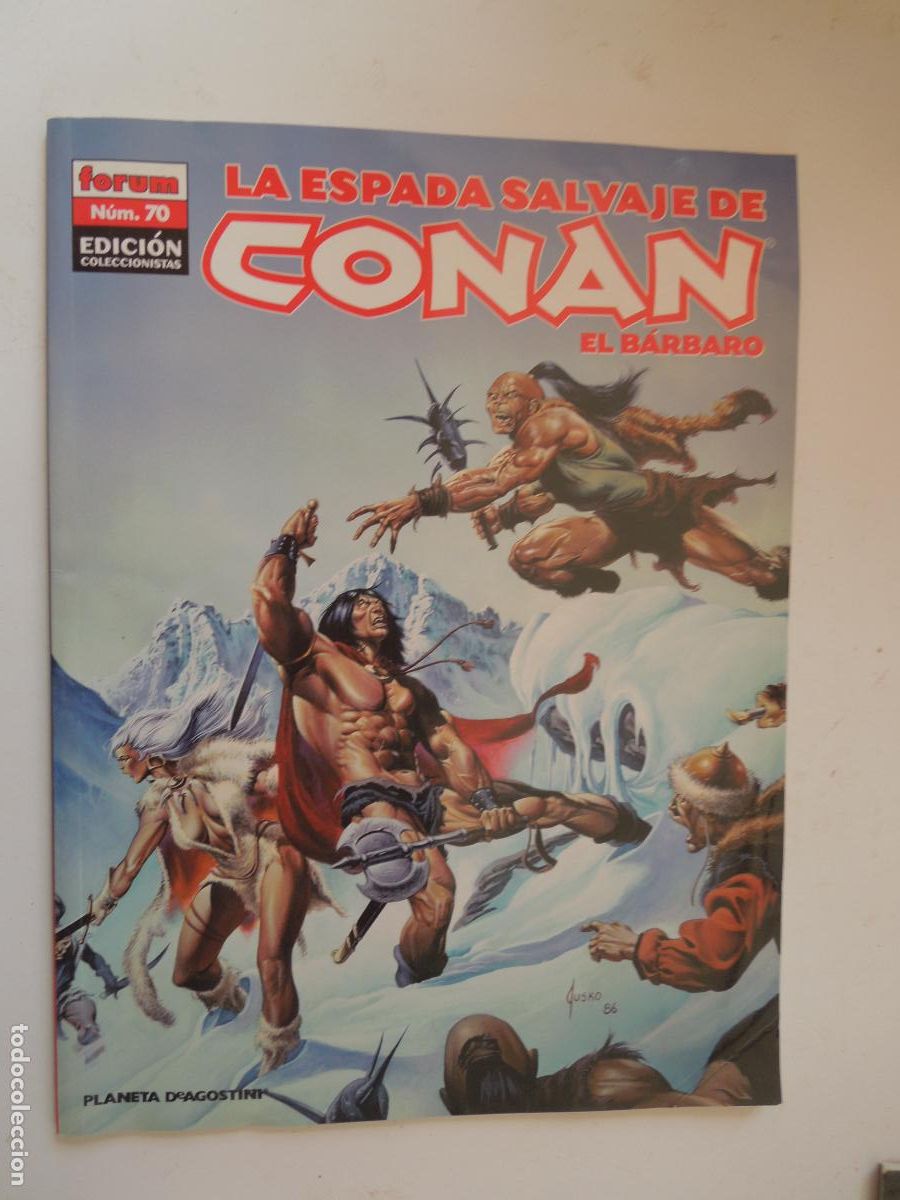 C&oacute;mics: LA ESPADA SALVAJE DE CONAN - EL BARBARO N&ordm; 70- FORUM - EDICION COLECCIONISTA -PLANETA-2007