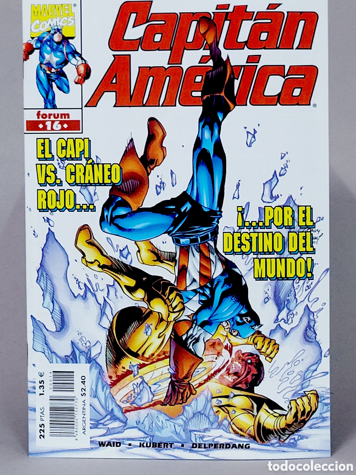 C&oacute;mics: C&Oacute;MIC CAPITAN AM&Eacute;RICA 16 VOL.4 FORUM MARVEL VOLUMEN GRAPA DE KIOSCO