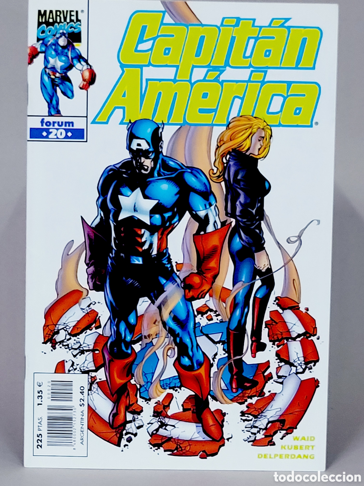Comics : C&Oacute;MIC CAPITAN AM&Eacute;RICA 20 VOL.4 FORUM MARVEL VOLUMEN GRAPA DE KIOSCO