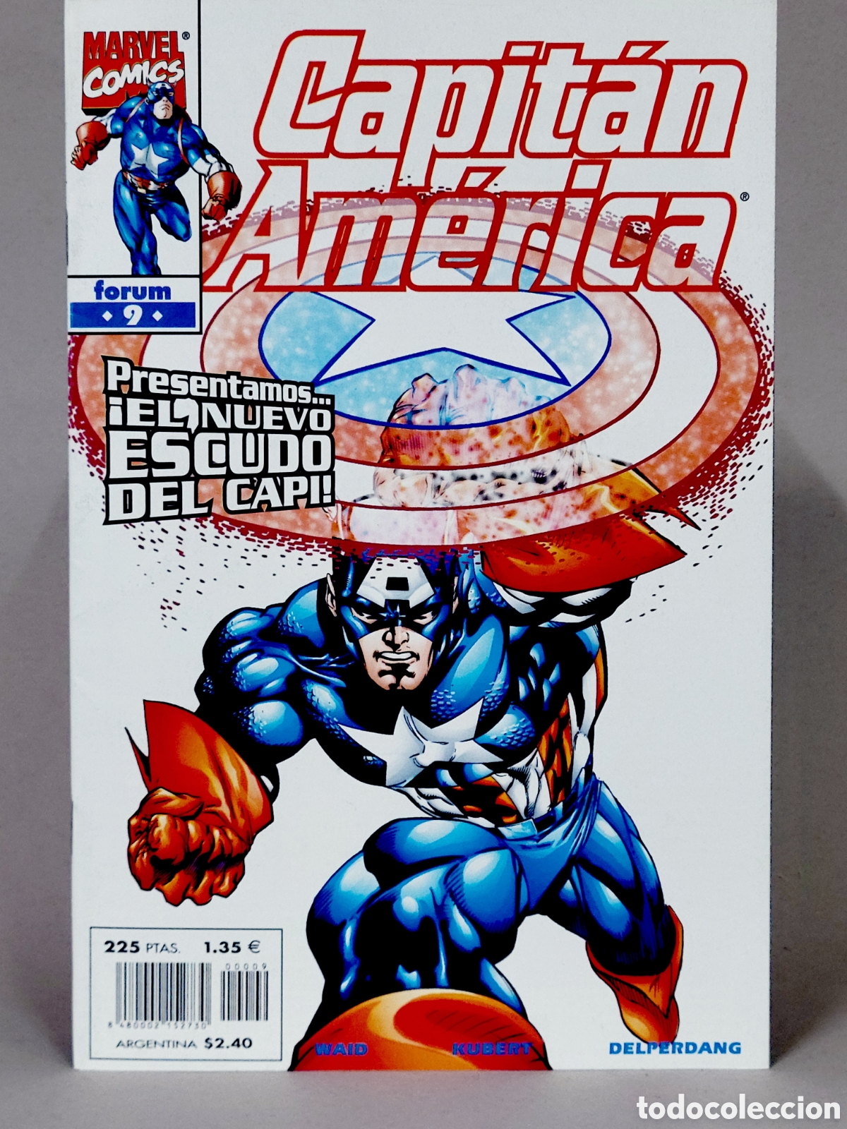 C&oacute;mics: C&Oacute;MIC CAPITAN AM&Eacute;RICA 9 VOL.4 FORUM MARVEL VOLUMEN GRAPA DE KIOSCO