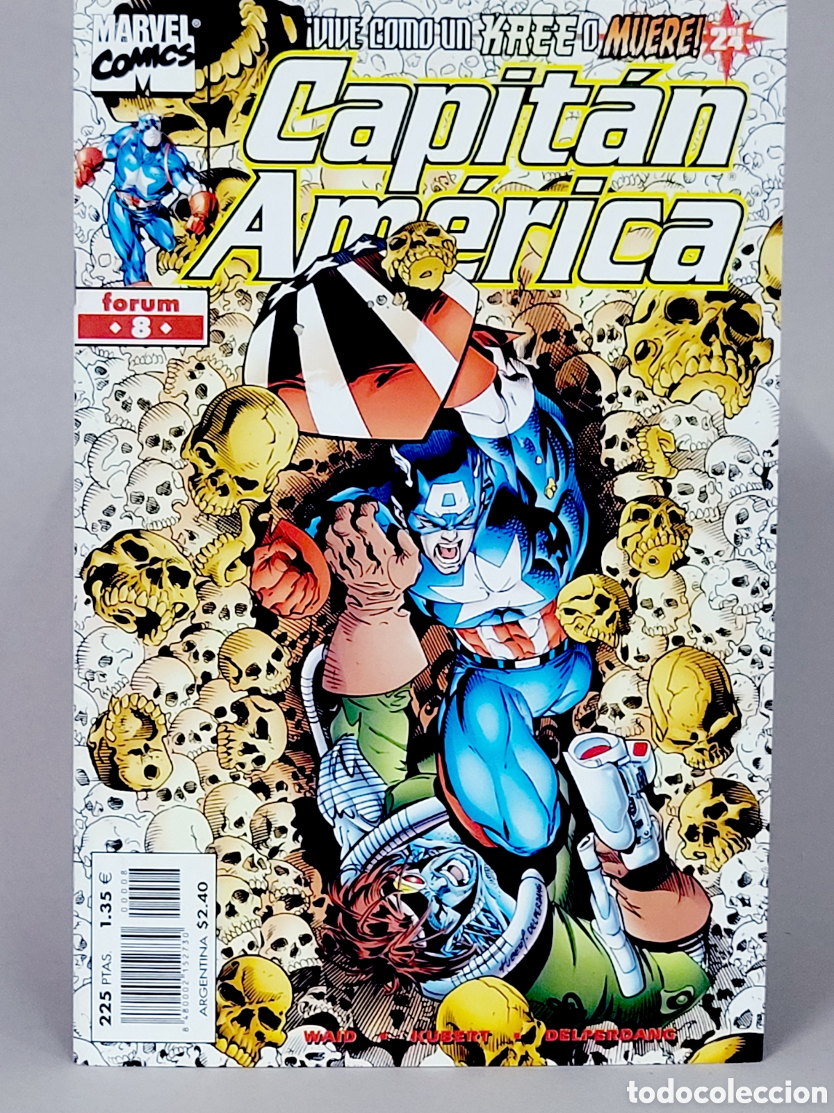 C&oacute;mics: C&Oacute;MIC CAPITAN AM&Eacute;RICA 8 VOL.4 FORUM MARVEL VOLUMEN GRAPA DE KIOSCO