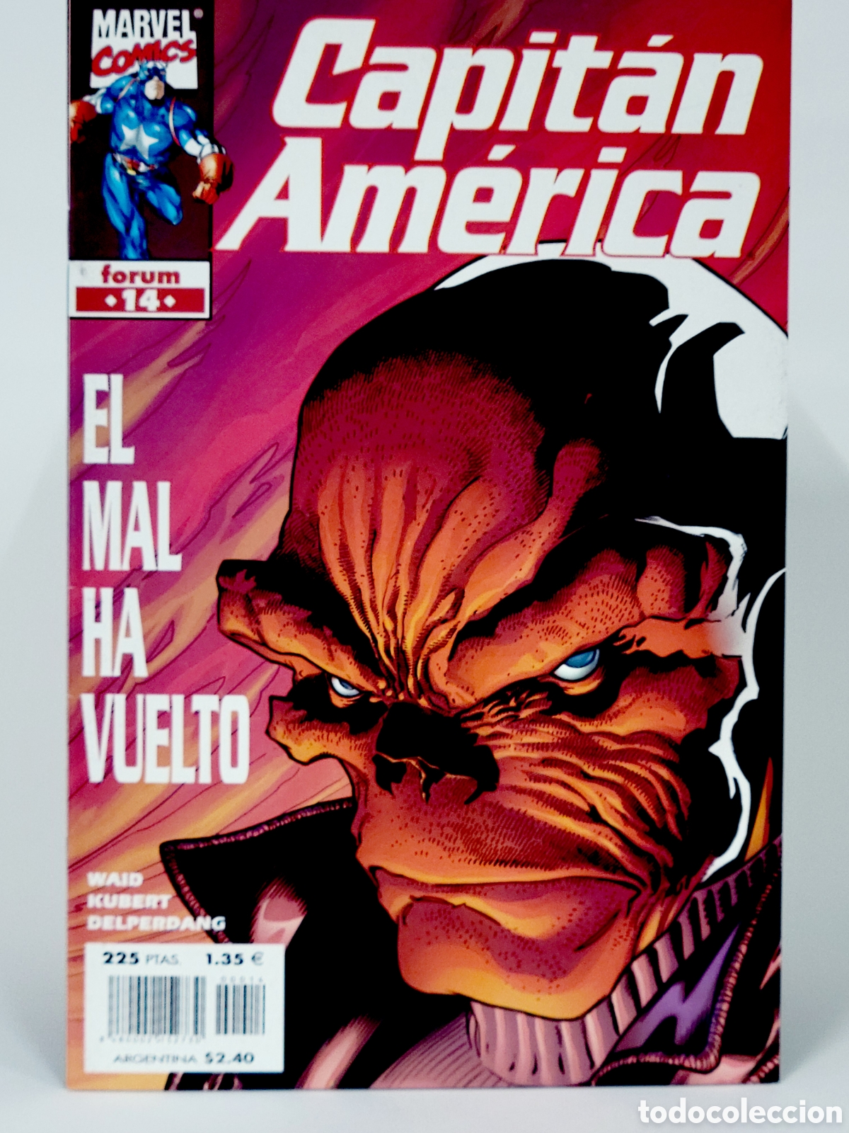 C&oacute;mics: C&Oacute;MIC CAPITAN AM&Eacute;RICA 14 VOL.4 FORUM MARVEL VOLUMEN GRAPA DE KIOSCO