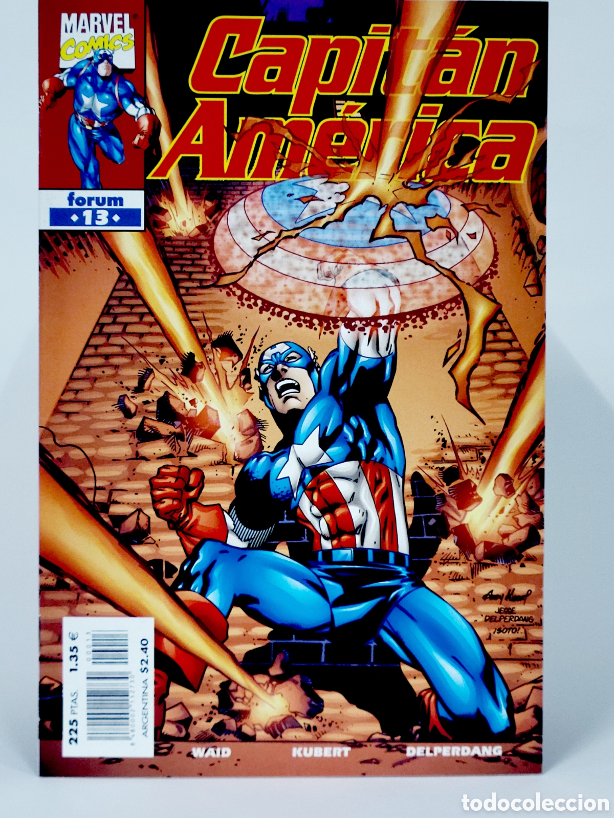 C&oacute;mics: C&Oacute;MIC CAPITAN AM&Eacute;RICA 13 VOL.4 FORUM MARVEL VOLUMEN GRAPA DE KIOSCO