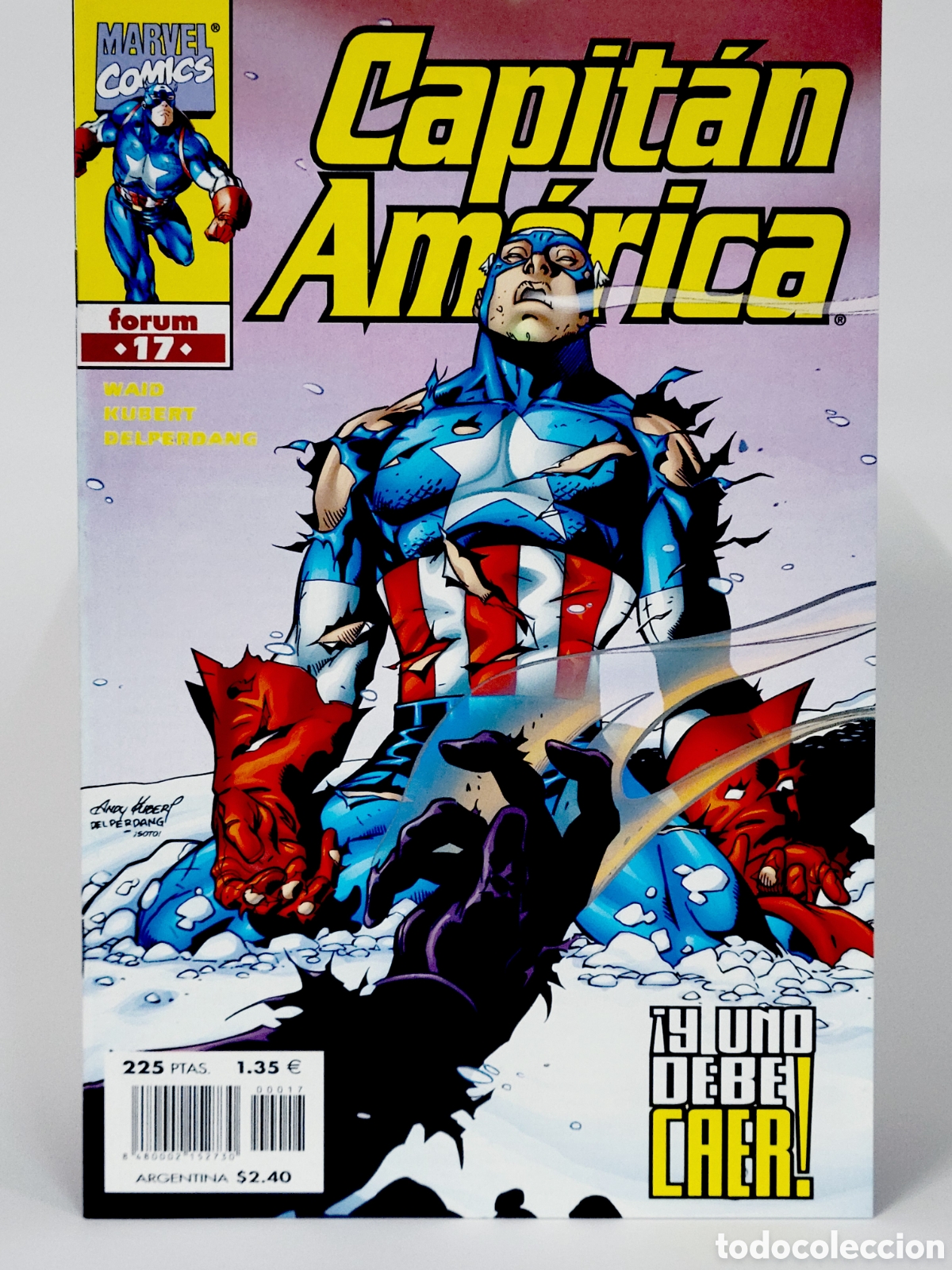 C&oacute;mics: C&Oacute;MIC CAPITAN AM&Eacute;RICA 17 VOL.4 FORUM MARVEL VOLUMEN GRAPA DE KIOSCO