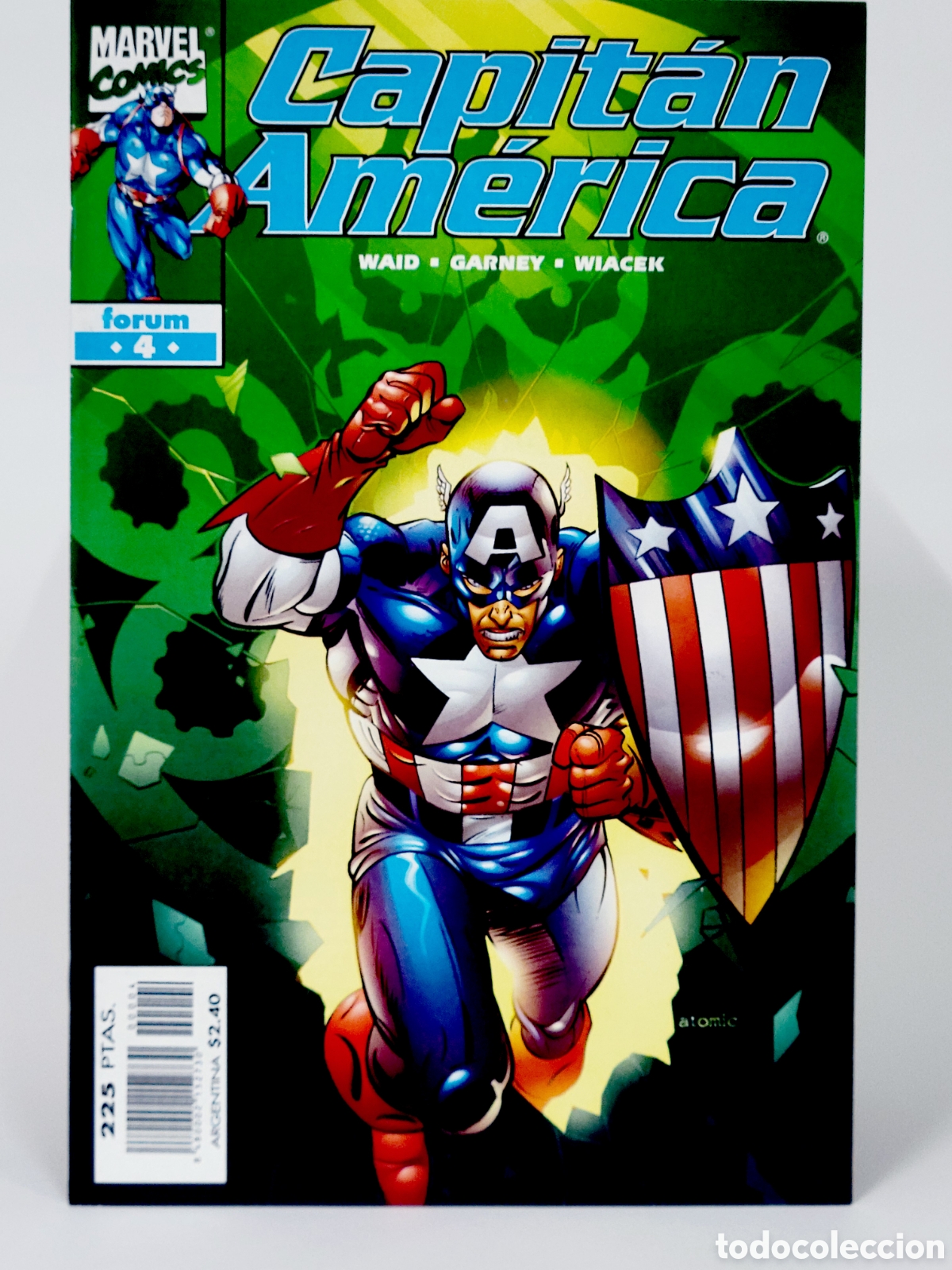 C&oacute;mics: C&Oacute;MIC CAPITAN AM&Eacute;RICA 4 VOL.4 FORUM MARVEL VOLUMEN GRAPA DE KIOSCO