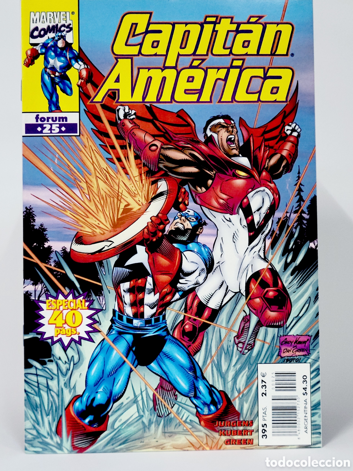 C&oacute;mics: C&Oacute;MIC CAPITAN AM&Eacute;RICA 25 VOL.4 FORUM MARVEL VOLUMEN GRAPA DE KIOSCO