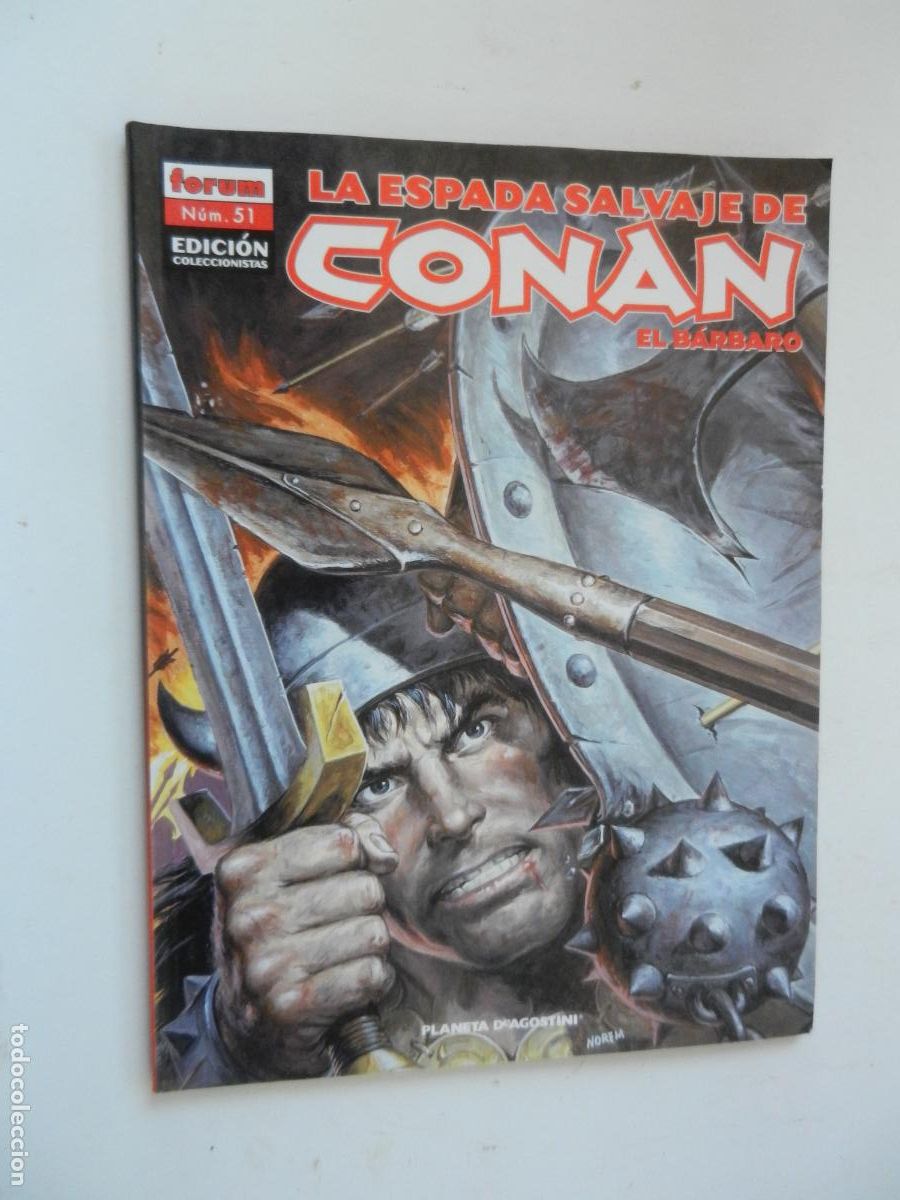 C&oacute;mics: LA ESPADA SALVAJE DE CONAN - EL BARBARO N&ordm; 51- FORUM - EDICION COLECCIONISTA -PLANETA-2007