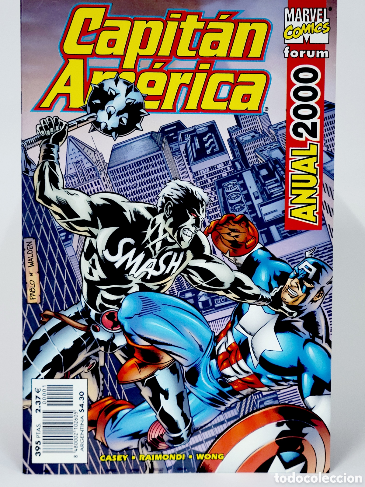 C&oacute;mics: C&Oacute;MIC CAPITAN AM&Eacute;RICA ANUAL 2000 ESPECIAL EXTRA VOL.4 FORUM MARVEL GRAPA VOLUMEN DE KIOSCO