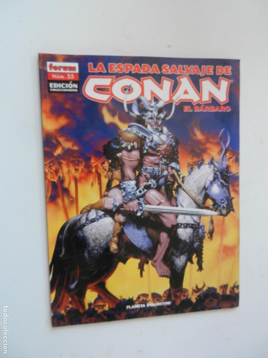 C&oacute;mics: LA ESPADA SALVAJE DE CONAN - EL BARBARO N&ordm; 55- FORUM - EDICION COLECCIONISTA -PLANETA-2007