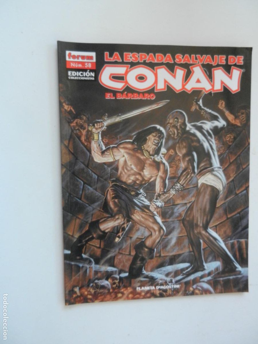 C&oacute;mics: LA ESPADA SALVAJE DE CONAN - EL BARBARO N&ordm; 58- FORUM - EDICION COLECCIONISTA -PLANETA-2007
