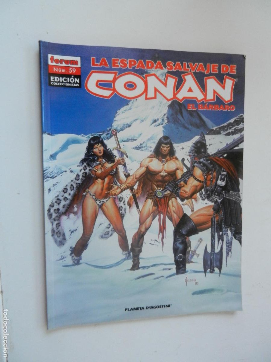 C&oacute;mics: LA ESPADA SALVAJE DE CONAN - EL BARBARO N&ordm; 59- FORUM - EDICION COLECCIONISTA -PLANETA-2007