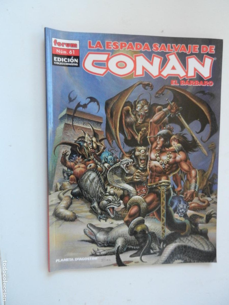 C&oacute;mics: LA ESPADA SALVAJE DE CONAN - EL BARBARO N&ordm; 61- FORUM - EDICION COLECCIONISTA -PLANETA-2007
