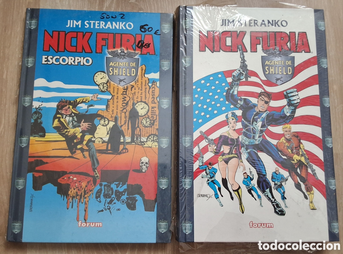 C&oacute;mics: Nick furia de Jim Steranko coleccion completa dos volumenes edita forum