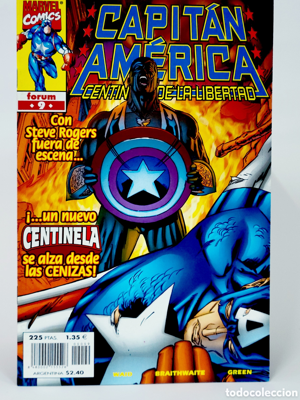 C&oacute;mics: C&Oacute;MIC CAPITAN AM&Eacute;RICA 9 CENTINELA DE LA LIBERTAD FORUM MARVEL GRAPA DE KIOSCO