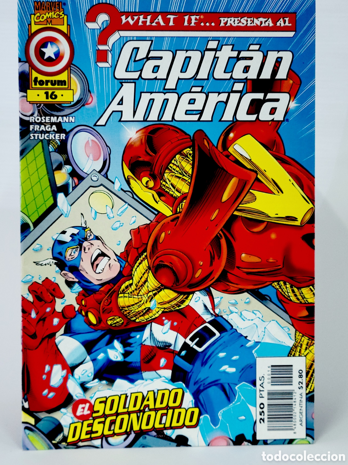 C&oacute;mics: C&Oacute;MIC WHAT IF CAPITAN AM&Eacute;RICA 16 VOL.2 FORUM MARVEL GRAPA VOLUMEN DE KIOSCO