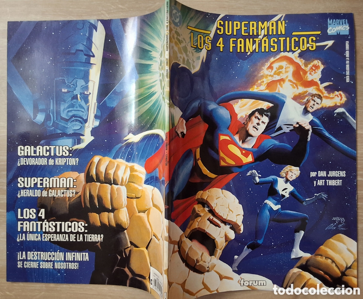 C&oacute;mics: Superman los 4 fant&aacute;sticos comic a&ntilde;o 1999 edita forum