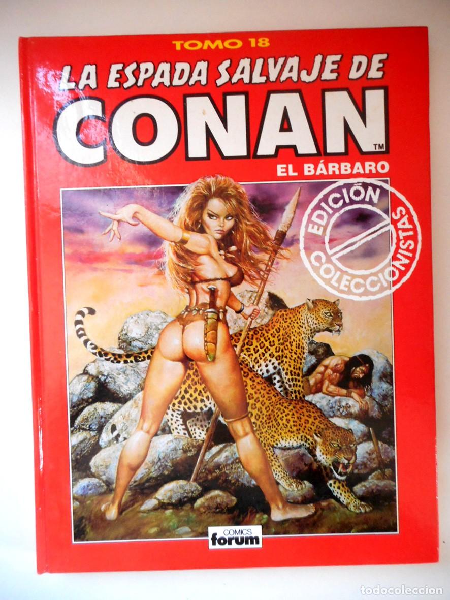 C&oacute;mics: LA ESPADA SALVAJE DE CONAN N&ordm;18 (FORUM-SEPTIEMBRE 1998) -EDICI&Oacute;N COLECCIONISTA TOMO ROJO-