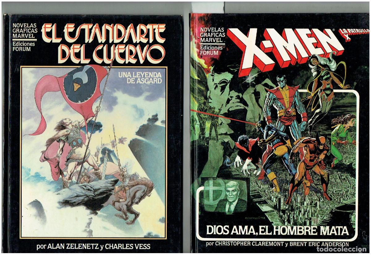 C&oacute;mics: NOVELAS GR&Aacute;FICAS MARVEL. FORUM. 8 TOMOS. COMPLETA. 1983.(B/36. RUM)
