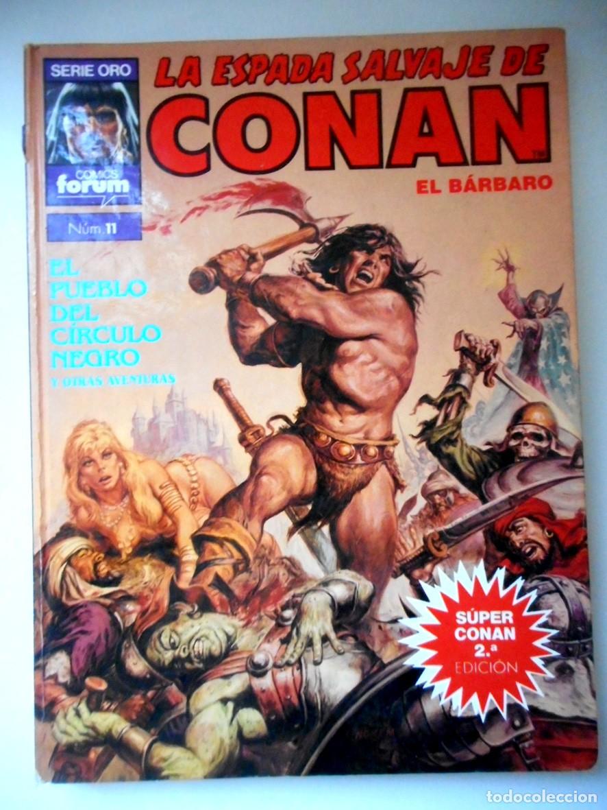 C&oacute;mics: SUPER CONAN N&ordm;11 LA ESPADA SALVAJE DE CONAN (FORUM-1992) -SEGUNDA EDICI&Oacute;N-