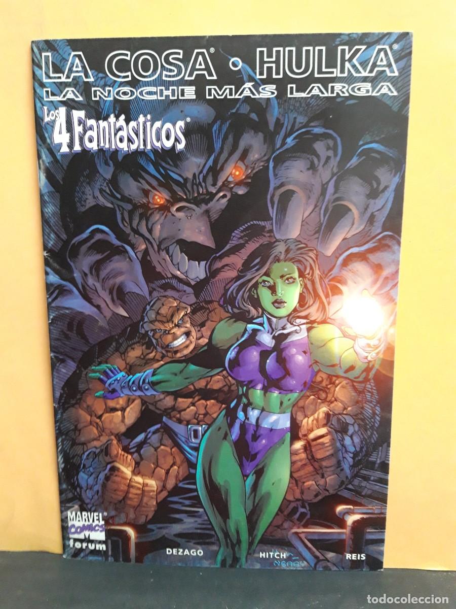 C&oacute;mics: LA COSA/HULKA. LA NOCHE M&Aacute;S LARGA. FORUM