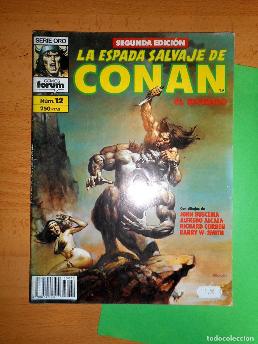 C&oacute;mics: LA ESPADA SALVAJE DE CONAN N&ordm;12 (FORUM-DICIEMBRE 1990) -SEGUNDA EDICI&Oacute;N-
