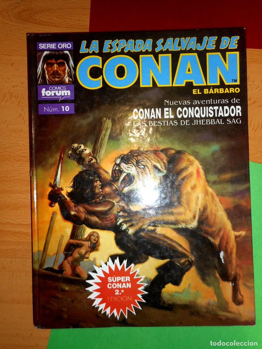 C&oacute;mics: SUPER CONAN N&ordm;10 LA ESPADA SALVAJE DE CONAN (FORUM-1992) -SEGUNDA EDICI&Oacute;N-