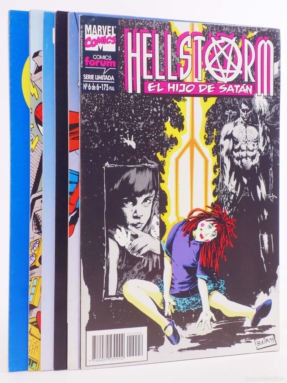C&oacute;mics: HELLSTORM EL HIJO DE SAT&Aacute;N 1 A 6. COMPLETA. Forum, 1994 - Foto 2