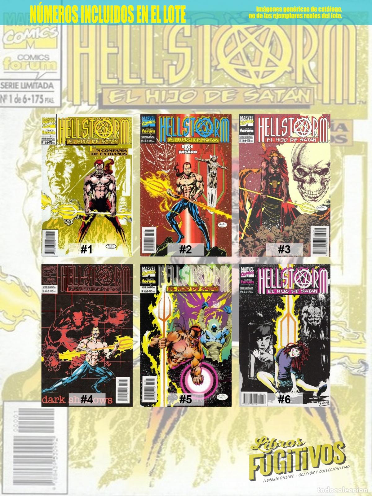 C&oacute;mics: HELLSTORM EL HIJO DE SAT&Aacute;N 1 A 6. COMPLETA. Forum, 1994 - Foto 3