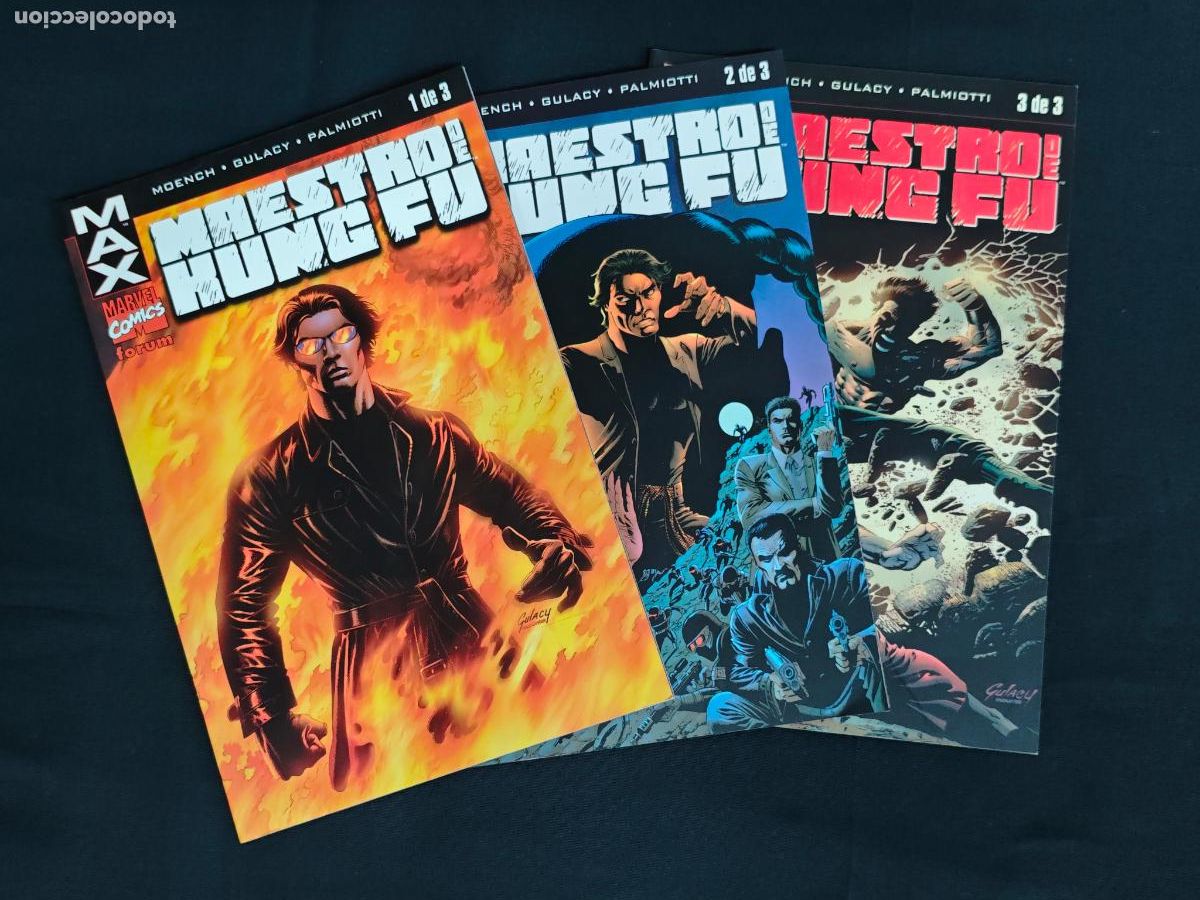 C&oacute;mics: COLECCION COMPLETA - MAESTRO DE KUNG-FU - N&ordm; 1 AL N&ordm; 3 - FORUM