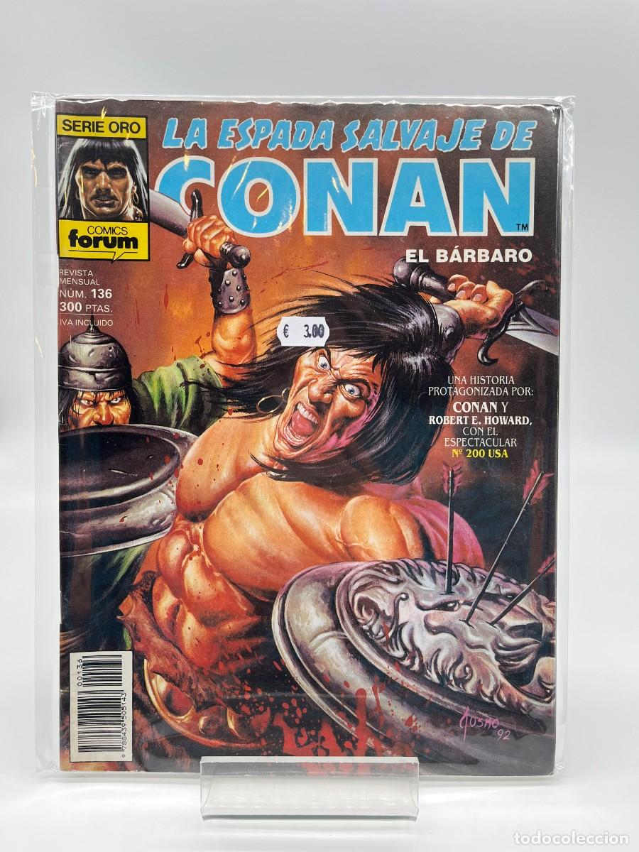 C&oacute;mics: LA ESPADA SALVAJE DE CONAN (Ed. Comics Forum) N&ordm; 136