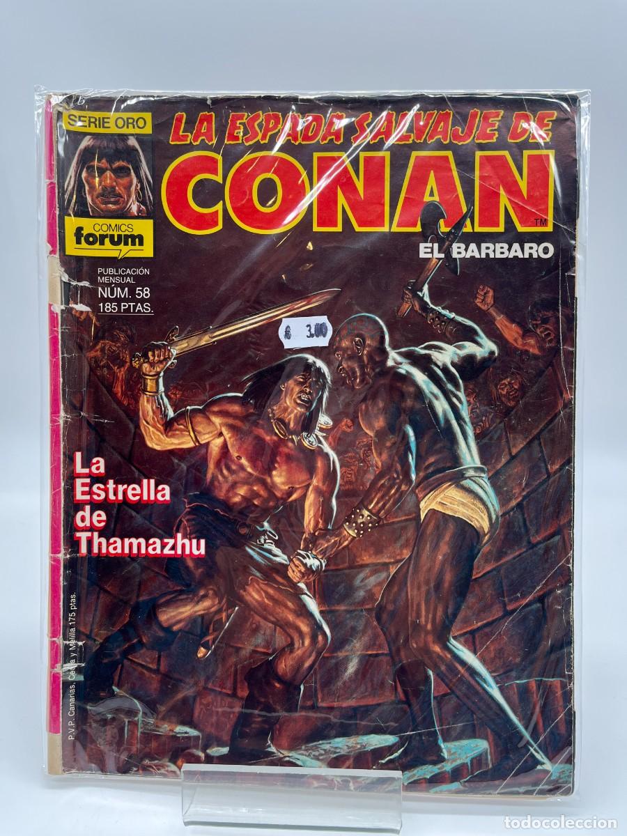 C&oacute;mics: LA ESPADA SALVAJE DE CONAN (Ed. Comics Forum) N&ordm; 58