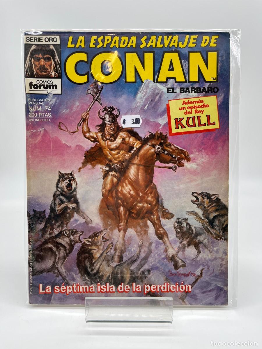 C&oacute;mics: LA ESPADA SALVAJE DE CONAN (Ed. Comics Forum) N&ordm; 74