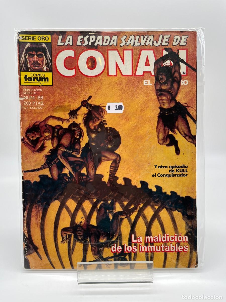 C&oacute;mics: LA ESPADA SALVAJE DE CONAN (Ed. Comics Forum) N&ordm; 66 - Foto 1