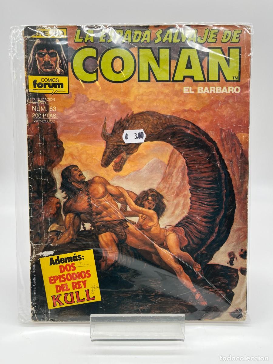 C&oacute;mics: LA ESPADA SALVAJE DE CONAN (Ed. Comics Forum) N&ordm; 63 - Foto 1