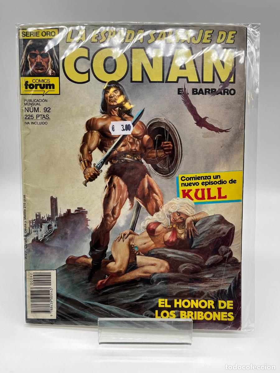C&oacute;mics: LA ESPADA SALVAJE DE CONAN (Ed. Comics Forum) N&ordm; 92