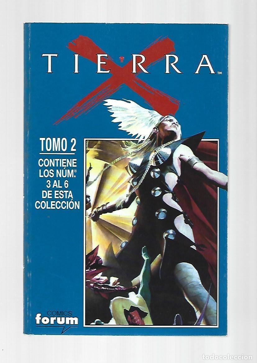 C&oacute;mics: Tierra X, tomo 2 (3 al 6), 2000, Forum, buen estado