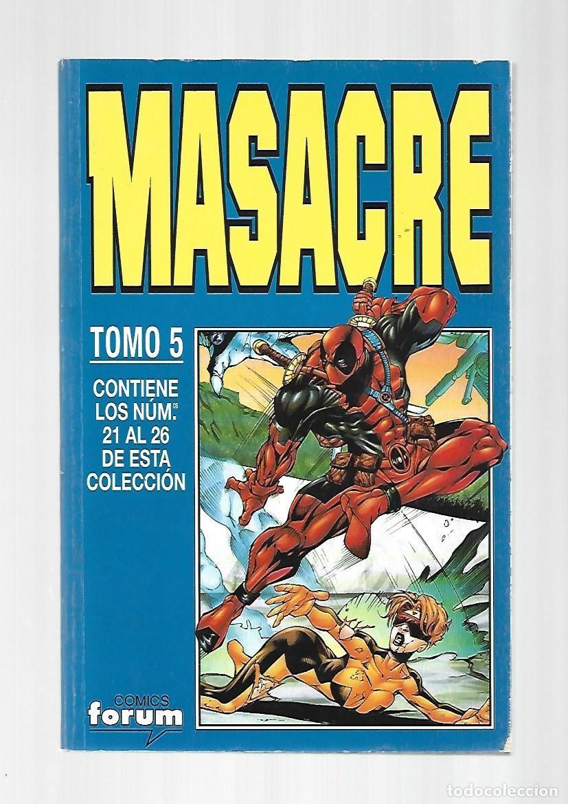 C&oacute;mics: Masacre, tomo 5 (21 al 26), vol. III, 1999, Forum, buen estado
