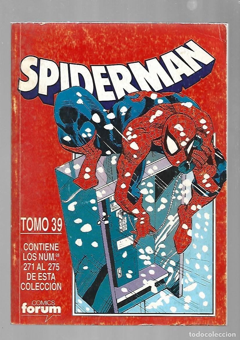 C&oacute;mics: Spiderman, tomo 39 (271 al 275), 1992, Forum, buen estado