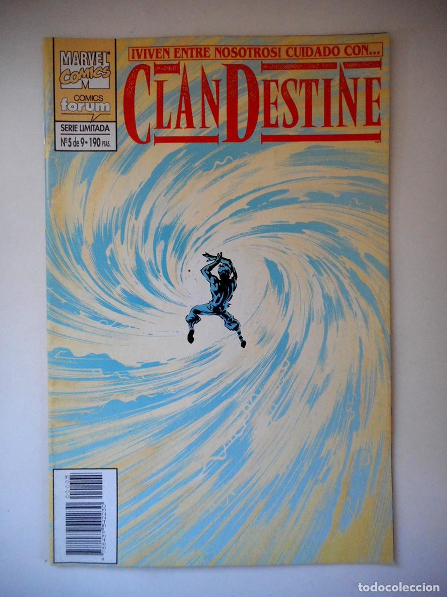 C&oacute;mics: CLANDESTINE N&ordm;5 (FORUM-NOVIEMBRE 1995) ALAN DAVIS