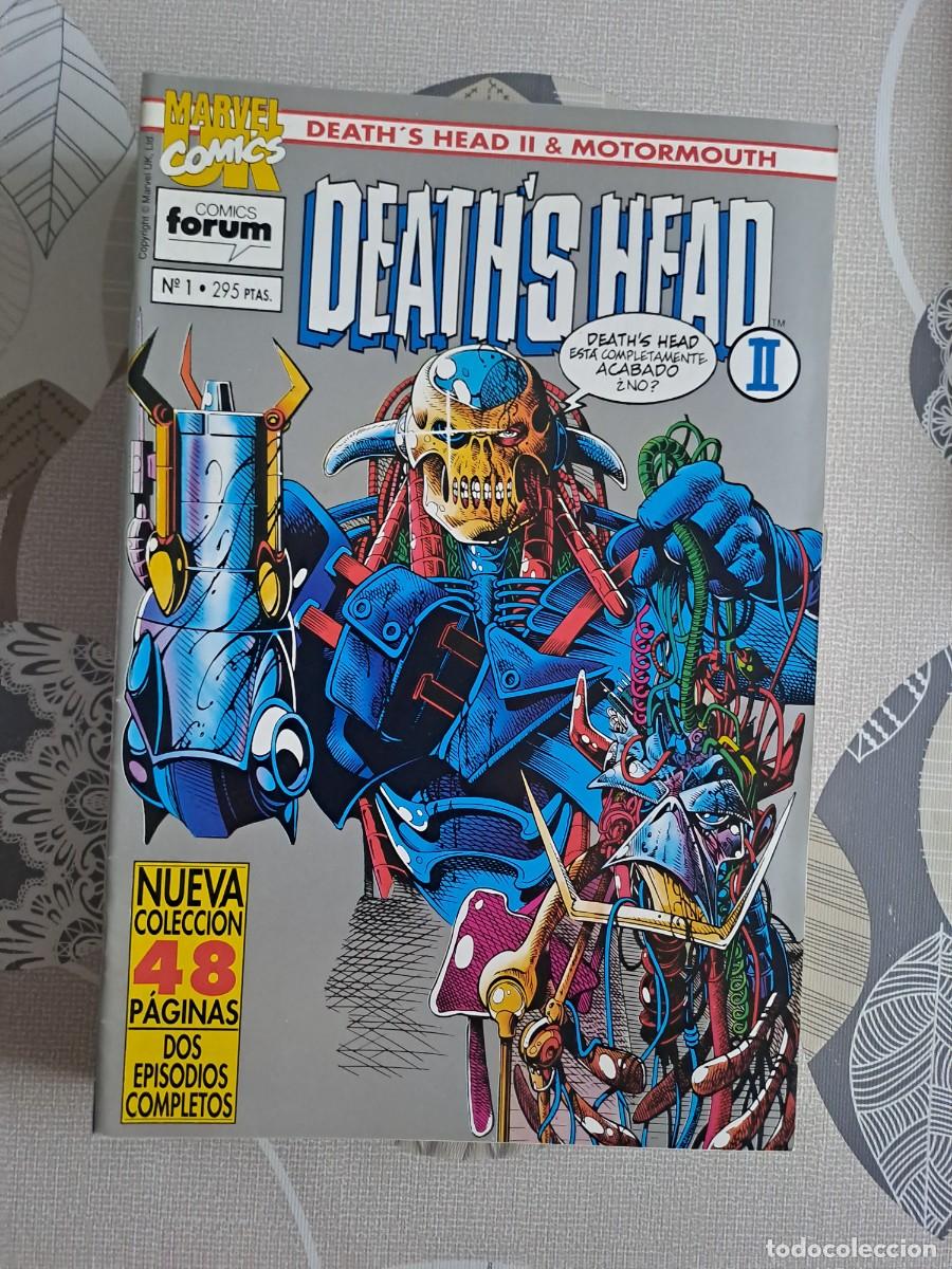 C&oacute;mics: Death's head casi completa 11 de 12, F&oacute;rum en muy buen estado Bolsa DA