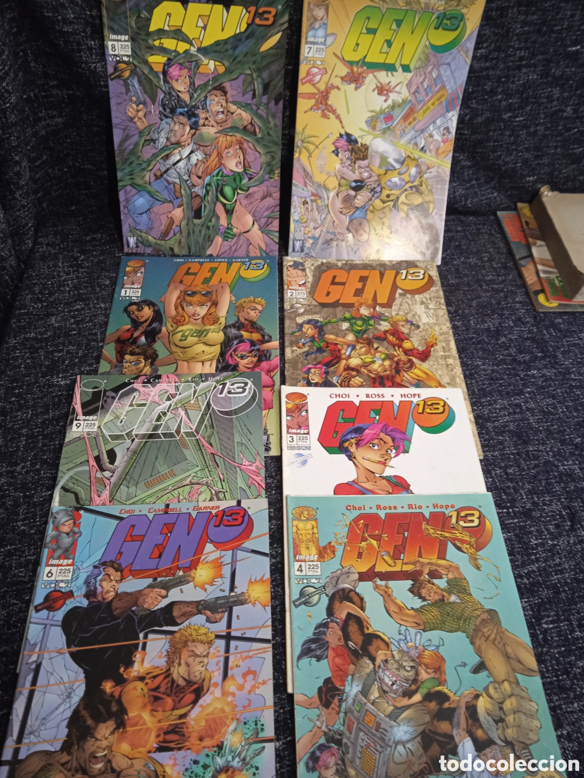 C&oacute;mics: GEN 13 VOL 2 - LOTE DE 8 EJEMPLARES ( IMAGE )