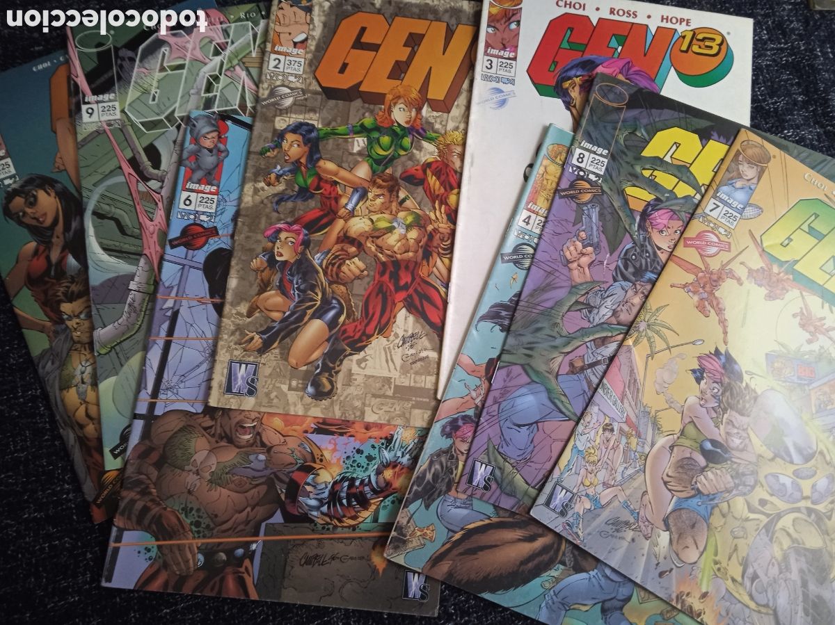 C&oacute;mics: GEN 13 VOL 2 - LOTE DE 8 EJEMPLARES ( IMAGE ) - Foto 2